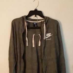 Ladies Sweatsuit with  Attached Hoodie